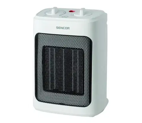 Ventilátory Sencor - látor s keramickým vykurovacím telesom 900/1300/2000W/230V biela 41013642