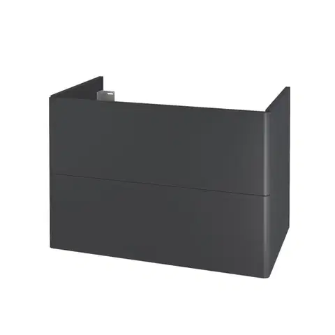 Kúpeľňový nábytok Mereo Siena, kúpeľňová skrinka 80 cm, antracit mat CN431S