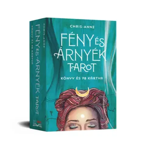 Veštenie, tarot, vykladacie karty Fény és Árnyék Tarot - Könyv és 78 kártya - Chris-Anne