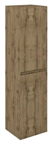 Kúpeľňový nábytok SAPHO - MORIAN vysoká skrinka 35x140x30cm, dub MR186