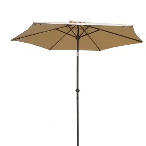 Záhradné slnečníky Záhradný slnečník Lodia 270 cm YQ-101 béžový