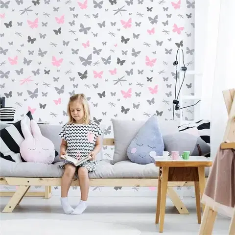 Šablóny na maľovanie Šablóna na maľovanie - Motýle
