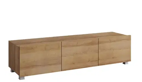 TV stolíky ArtGiB TV stolík 150 CALABRINI C-12 | dub zlatý