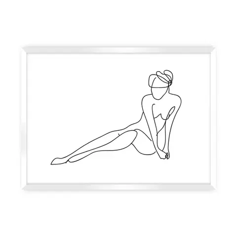 Obrazy Plagát Figure Line II