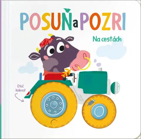 Leporelá, krabičky, puzzle knihy Posuň a pozri Na cestách