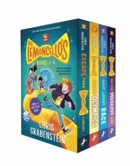 V cudzom jazyku Mr. Lemoncellos Library Books BOX - Chris Grabenstein