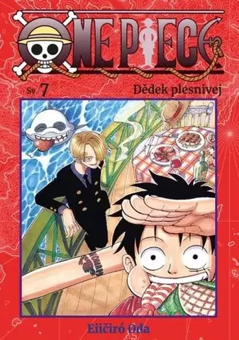Manga One Piece 7: Dědek plesnivej - Eiichiro Oda,Eliška Kabelková Vítová,Petr Kabelka