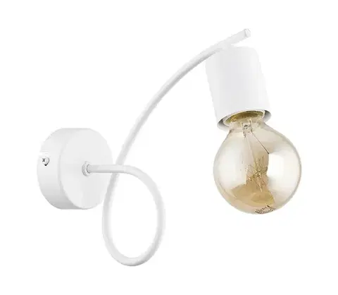 Svietidlá  Nástenné svietidlo TANGO 1xE27/15W/230V biela 23610