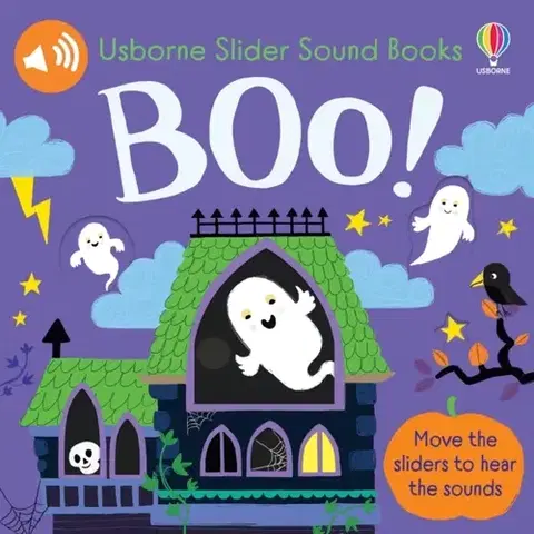 Leporelá, krabičky, puzzle knihy Slider Sound Books: Boo! - Sam Taplin