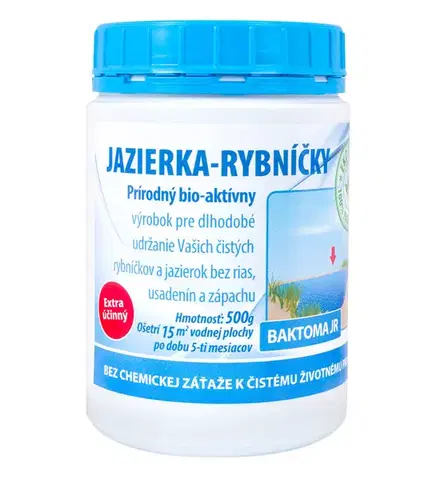 Upratovanie Baktérie do jazierka a rybníčkov - Baktoma JR 0,5kg Baktoma JR: 0,5 kg