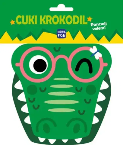 Knižky do vane Cuki krokodil - Pancsolj velem!