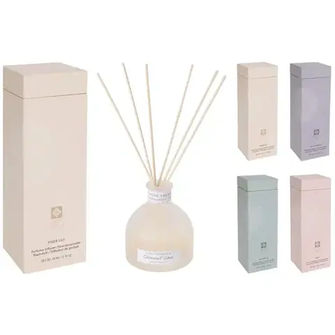 Záhradné dekorácie Sklenený difuzér 80ml