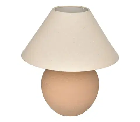 Lampy Atmosphera - Stolová lampa SEIYA 1xE27/60W/230V hnedá/béžová 213702