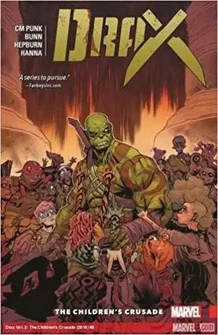 Cudzojazyčná literatúra Drax Vol. 2: The Children's Crusade - CM Punk,Cullen Bunn,Scott Hepburn