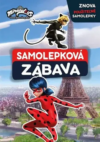 Pre deti a mládež - ostatné Čarovná Lienka a Čierny Kocúr - Samolepková zábava - Kolektív autorov,Mária Grigľová