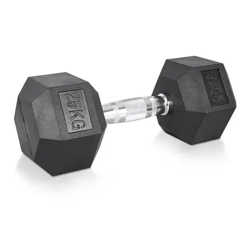 Činky Šesťhranná činka inSPORTline Hexclusive 25 kg