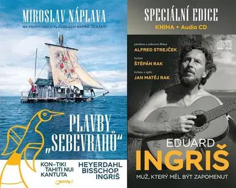 Cestopisy Plavby sebevrahů + CD - Miroslav Náplava