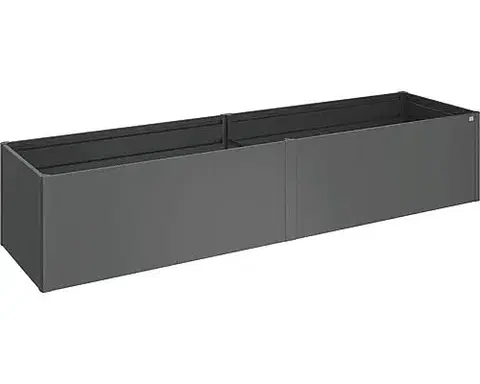 Truhlíky Biohort Zvýšený kvetináč na zeleninu BIOHORT L 397 x 103 x 77 cm (tmavo šedá metalíza)