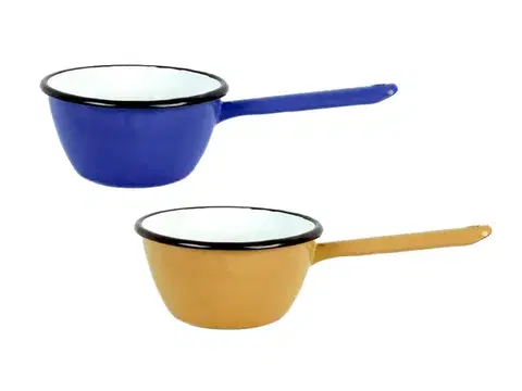 Hrnce MAKRO - Randlík s rúčkou 12cm rôzne farby