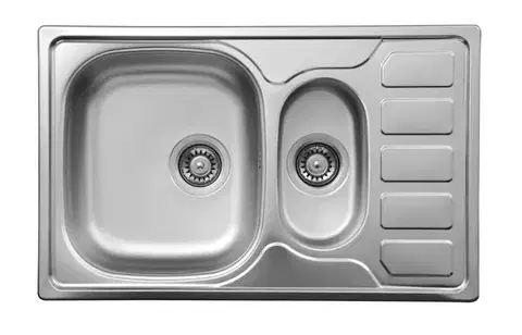 Kuchynské drezy DEANTE DEANTE - Soul nerez satin - Nerezový drez, 1.5 - bowl s odkvapkávačom ZEO_0513