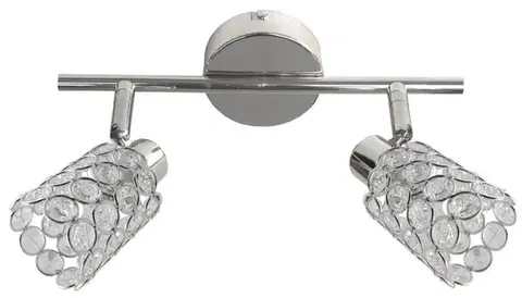 Nástenné svetlá Nástenná lampa York s pásikom G9 chróm