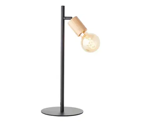 Lampy Brilliant - Stolná lampa 1xE27/28W/230V bambus 93197/76