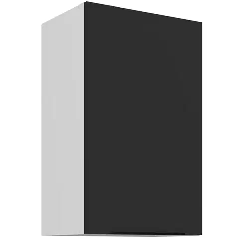 Kuchynské skrinky visiace Kuchynská skrinka Aria-Bl/Wh Anti Fingerprint 45g-72 1f