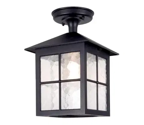 Záhradné lampy Elstead BL18A-BLACK - Vonkajší prisadený luster WINCHESTER 1xE27/100W/230V IP43 BL18A-BLACK