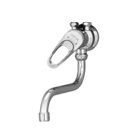 Kuchynské drezy MEREO Mereo Drezová nástenná batéria s ramienkom 3/4" - 150 mm, chróm CBE301019M