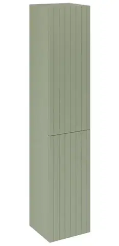 Kúpeľňový nábytok SAPHO - ESPACE STRIP skrinka 35x172x32cm, 2x dvierka, ľavá/pravá, verde ESC230-4444S
