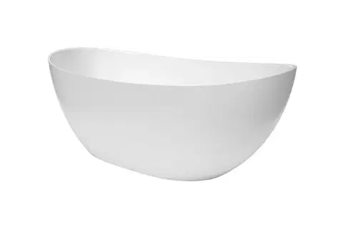 Vane Voľne stojaca vaňa SAT Mette 158x77 cm liaty mramor ľavá aj pravá SATMET1580 SATMET1580