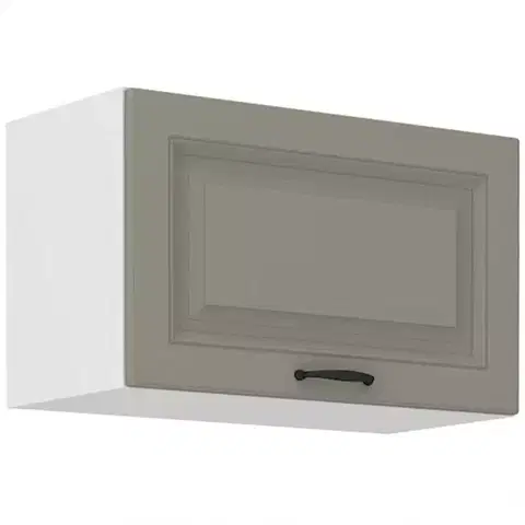 Kuchynské skrinky visiace Kuchynská skrinka Stilo claygrey/biely 60gu/36 1f