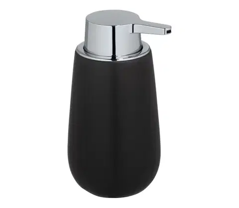 Svietidlá WENKO 23652800 - Dávkovač mydla BADI 320 ml čierny 23652800
