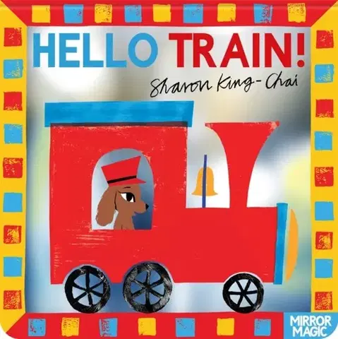 Leporelá, krabičky, puzzle knihy Hello Train! - Sharon King-Chai