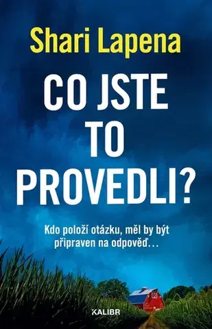 Detektívky, trilery, horory Co jste to provedli? - Shari Lapena