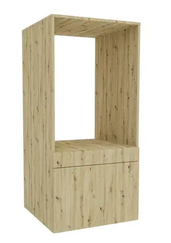 Regály PRELIX regál na práčku, dub Kraft 