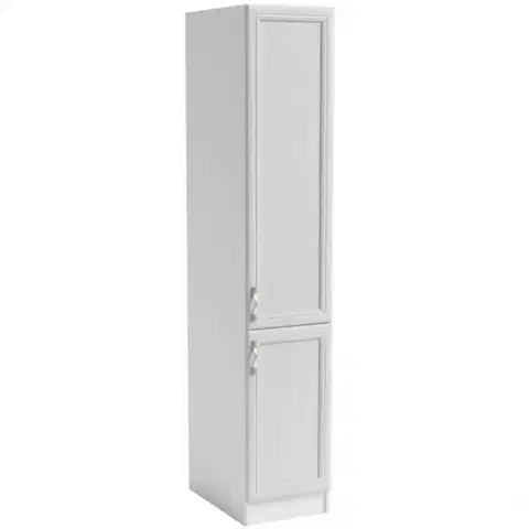 Kuchynské skrinky stojace Skrinka do kuchyne Sycylia D40sp P biela/dub lancelot