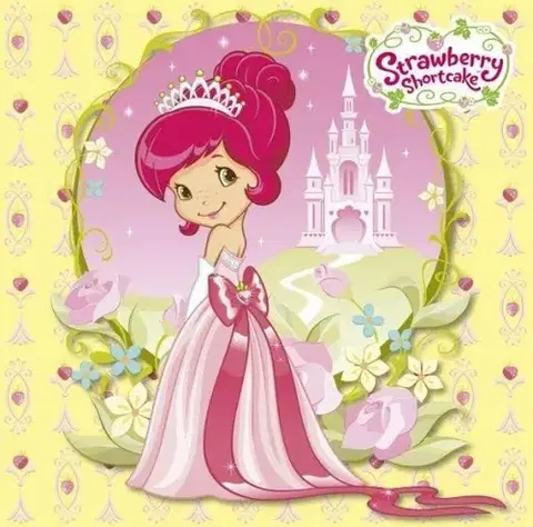 Pre deti a mládež - ostatné Strawberry princezné - Omaľovanky
