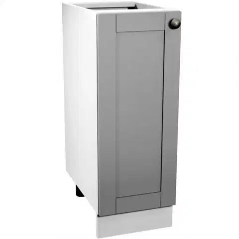 Kuchynské skrinky stojace Kuchynská skrinka Linea D40 grey