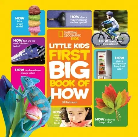 Encyklopédie pre deti a mládež - ostatné Little Kids First Big Book of How - Jill Esbaum,Geographic Kids