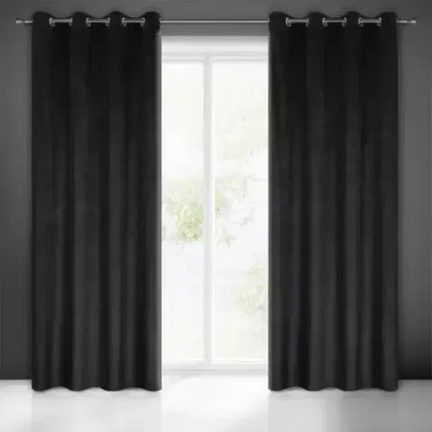 Závesy do spálne Záves LILI 140X250 na priechodkách 384149