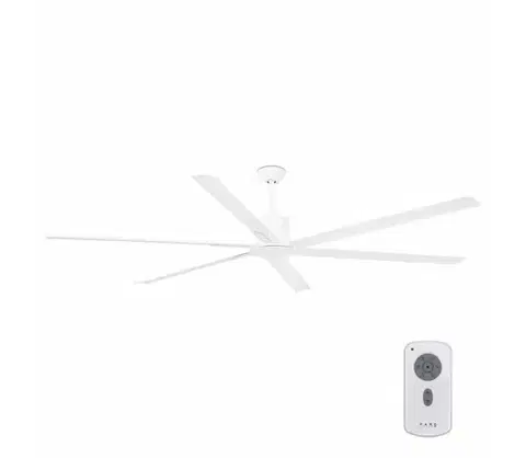 Ventilátory FARO Barcelona FARO 33461A - Stropný látor ANDROS XL biela pr. 213 cm + diaľkové ovládanie 33461A