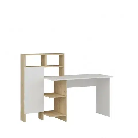 Konferenčné stolíky Pracovný stôl Bugra White and Oak
