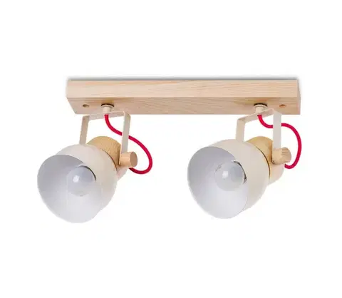 Svietidlá  Bodové svietidlo VIANA 2xE27/60W/230V 40233-cl490-pla000-cp000