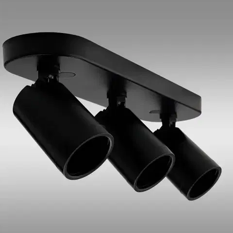 Lampy do obývačky Stropné bodové svietidlo VO2610 BLACK LS3