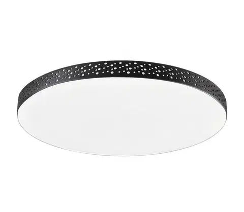 Svietidlá  LED Kúpeľňové stropné svietidlo MOON LED/18W/230V čierna IP44 321947