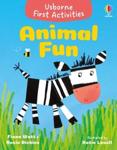 Nalepovačky, vystrihovačky, skladačky Animal Fun - Fiona Watt,Rosie Dickins