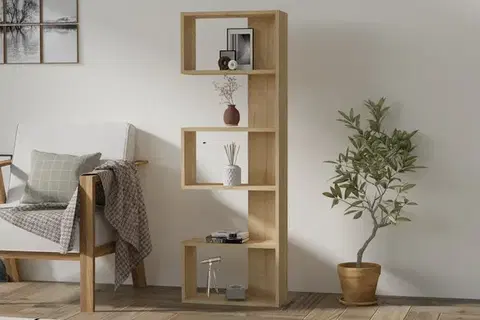 Knižnice Knižnica Nebu - Sapphire Oak