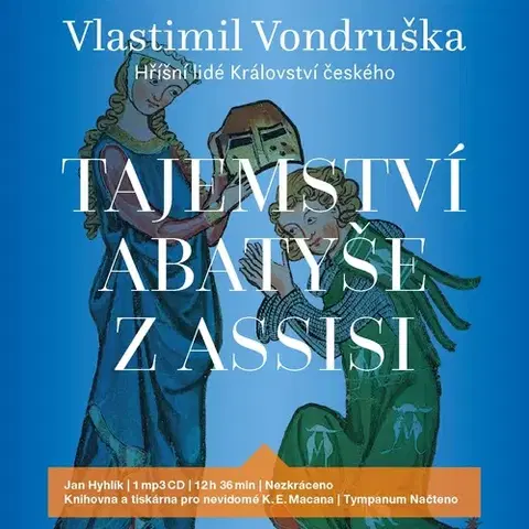 Detektívky, trilery, horory Tympanum Tajemství abatyše z Assisi