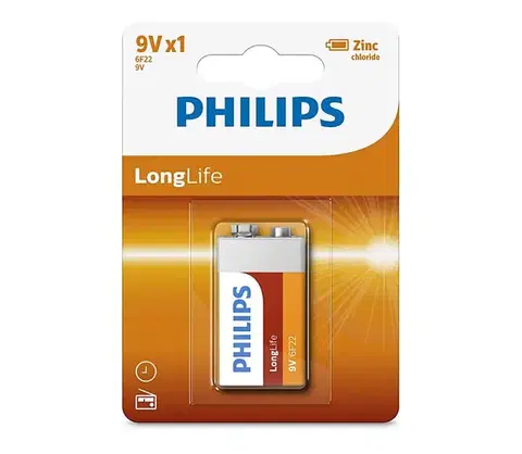 Batérie primárne Batéria Philips LongLife 9V 150mAh 1ks